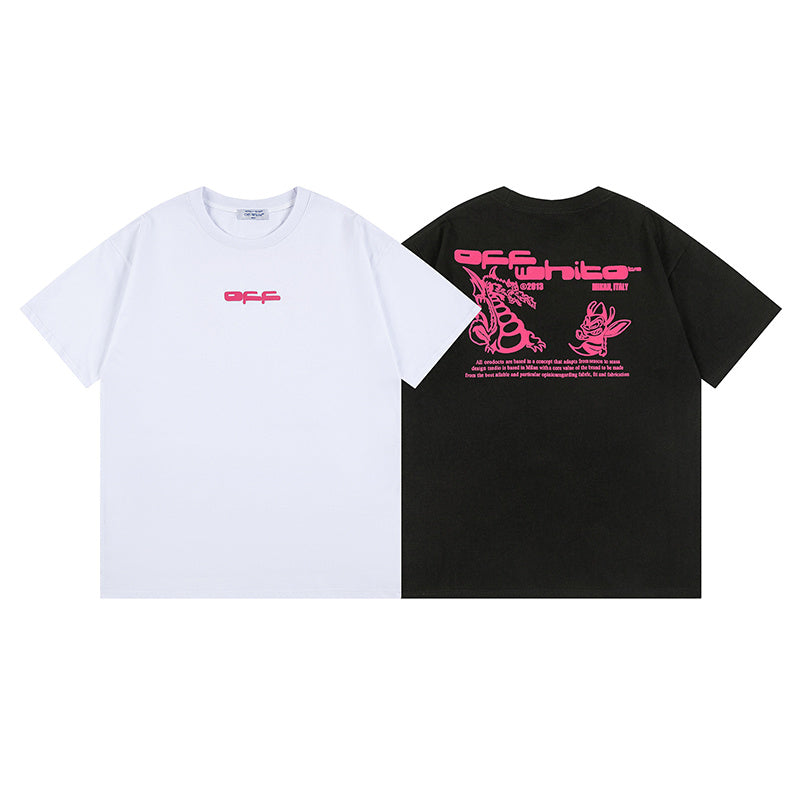 OFF WHITE cartoon print T-Shirt