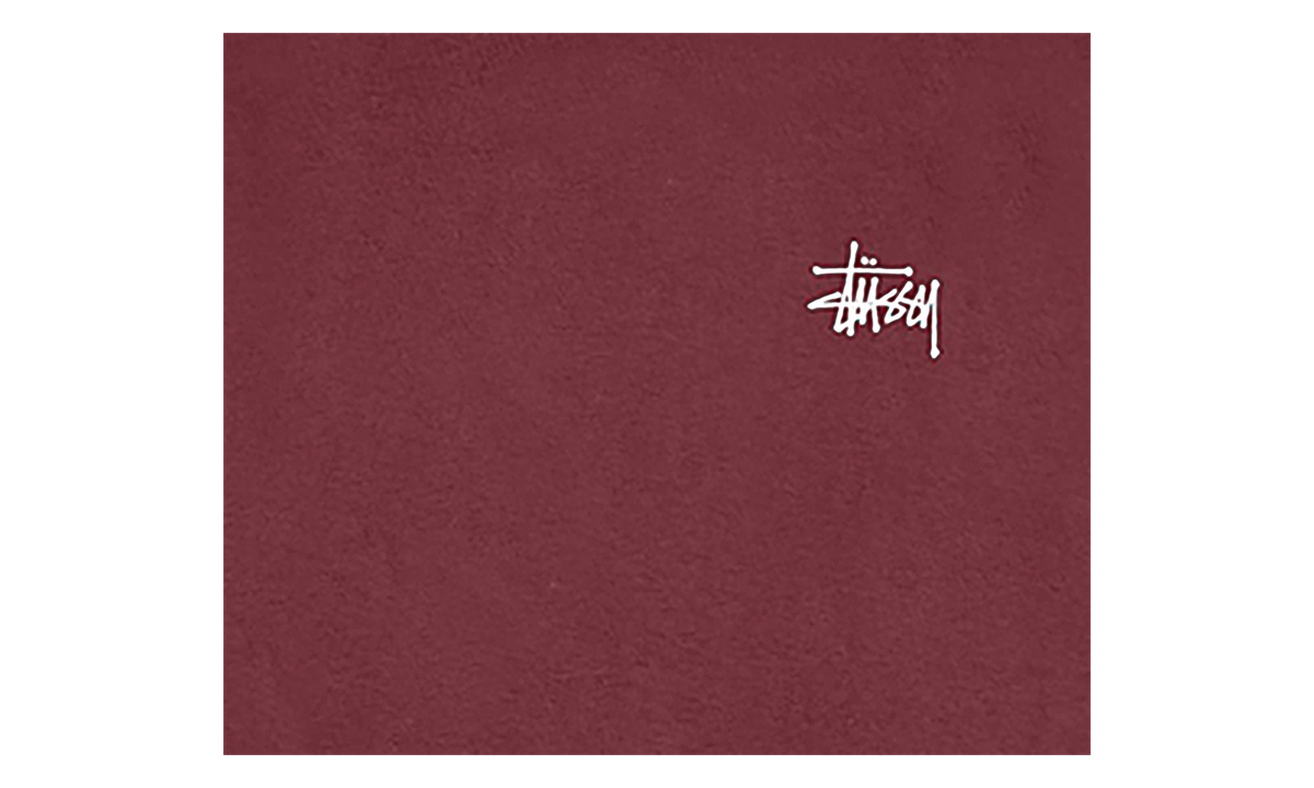 Basic Tee "Oxblood" STUS415