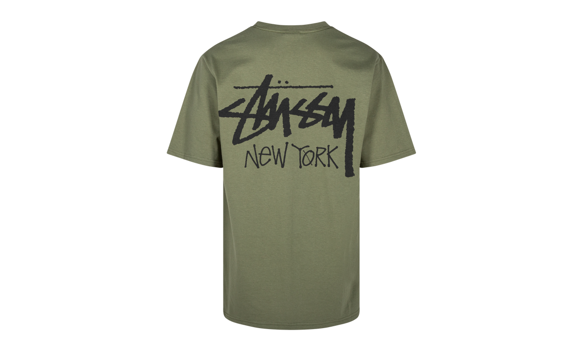 BASIC STÜSSY TEE "New York Exclusive - Olive" STUS03