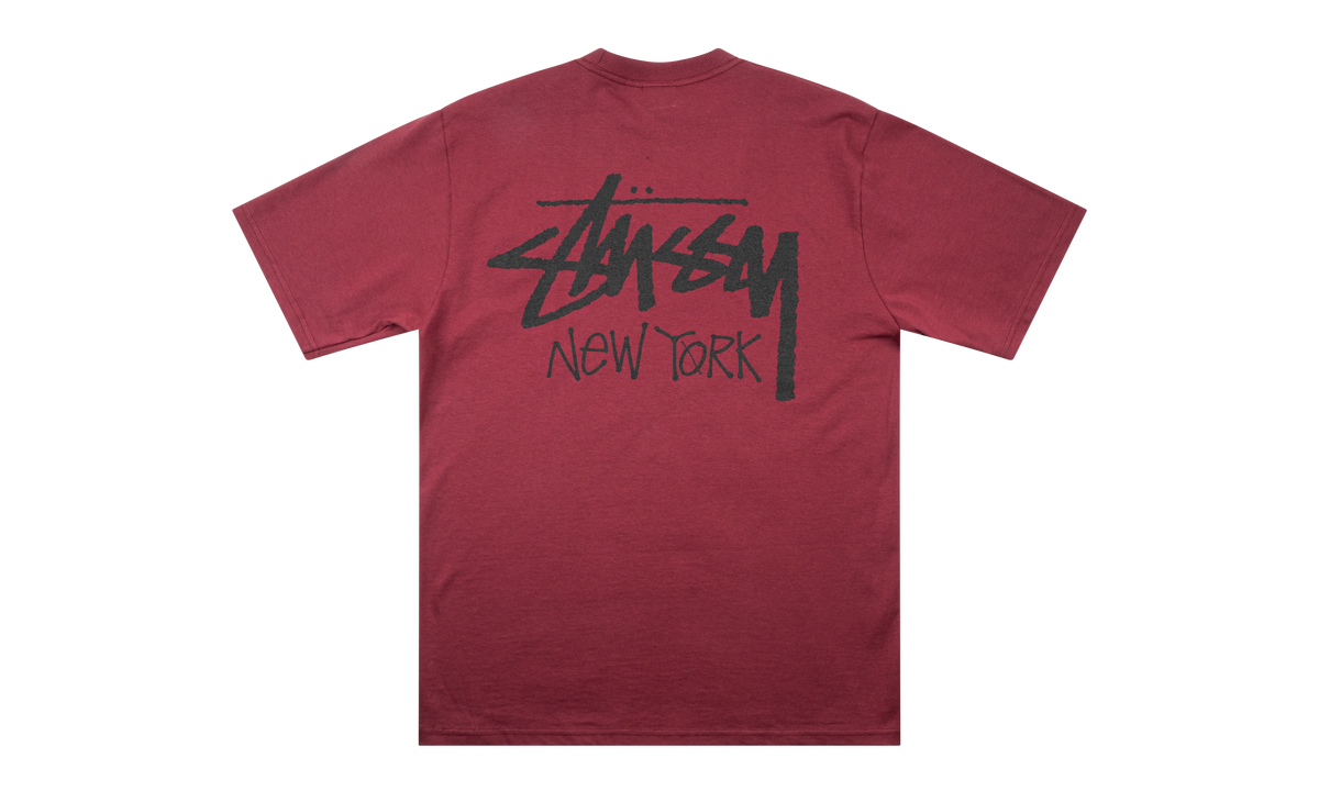 BASIC STÜSSY TEE "New York Exclusive - Wine" STUS22
